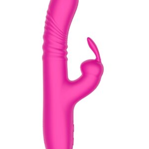 Wibrator króliczek B Series Cute silikonowy różowy USB wodoodporny