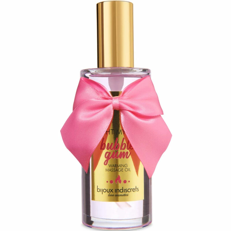 Bijoux Indiscrets Light My Fire Olejek do masażu rozgrzewający, guma balonowa 100ml