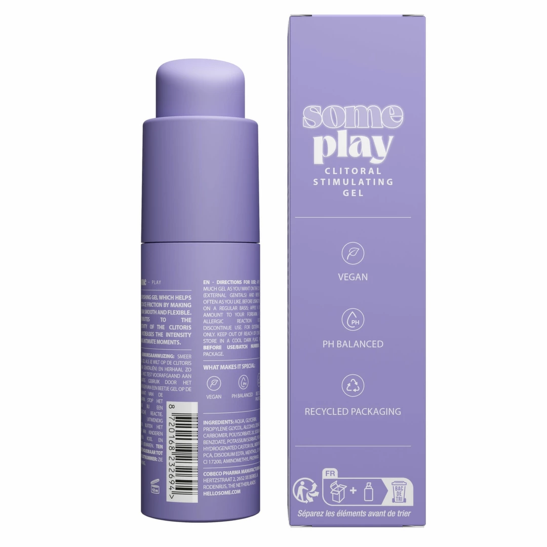 Some Play Żel stymulujący z mentolem 30ml - formuła chłodząca