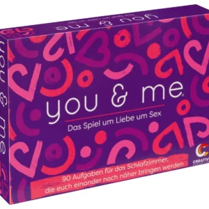 You & Me Gra dla par Niemiecka wersja 90 kart z zadaniami